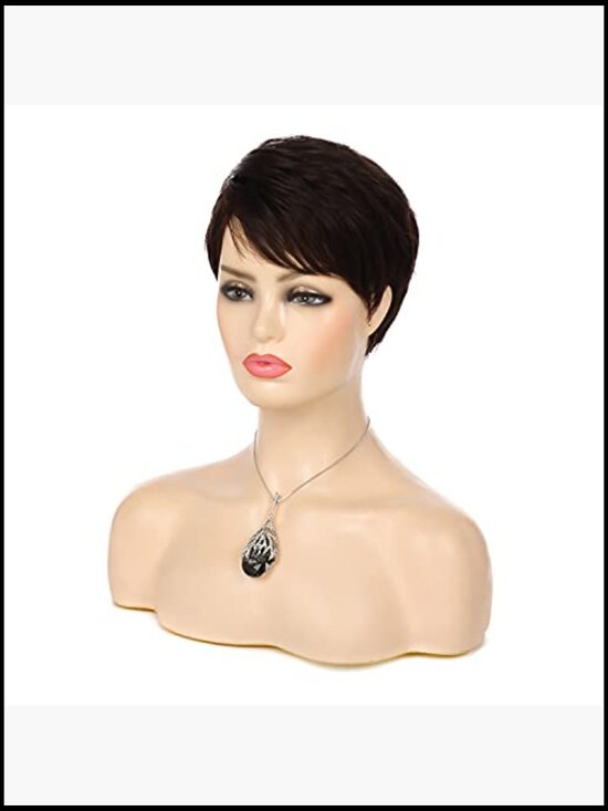 Pixie Cut Wigs Synthetic Short Haircut Glueless Layered Heat Resistant main image 6